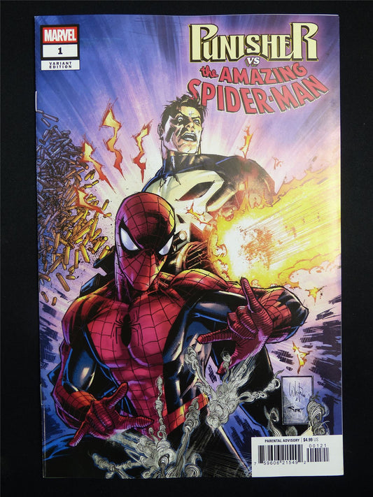 PUNISHER vs The Amazing Spider-Man #1 Cvr B - Sep 2026 Marvel Comic #28X