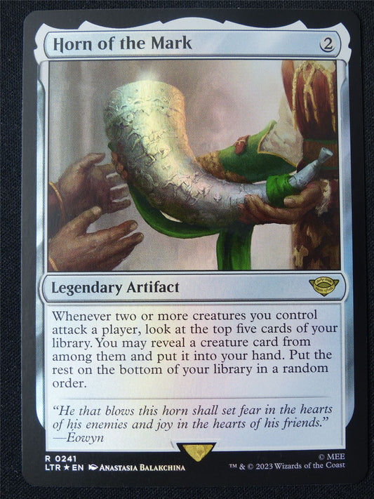 Horn of the Mark Foil - LTR - Mtg Card #22B