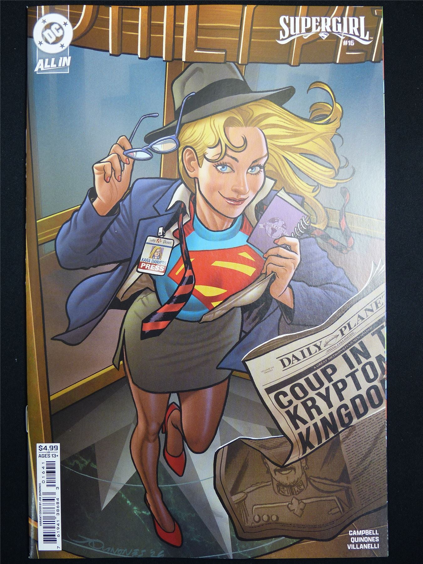 SUPERGIRL #16 Cvr D - Oct 2026 DC Comic #3R5