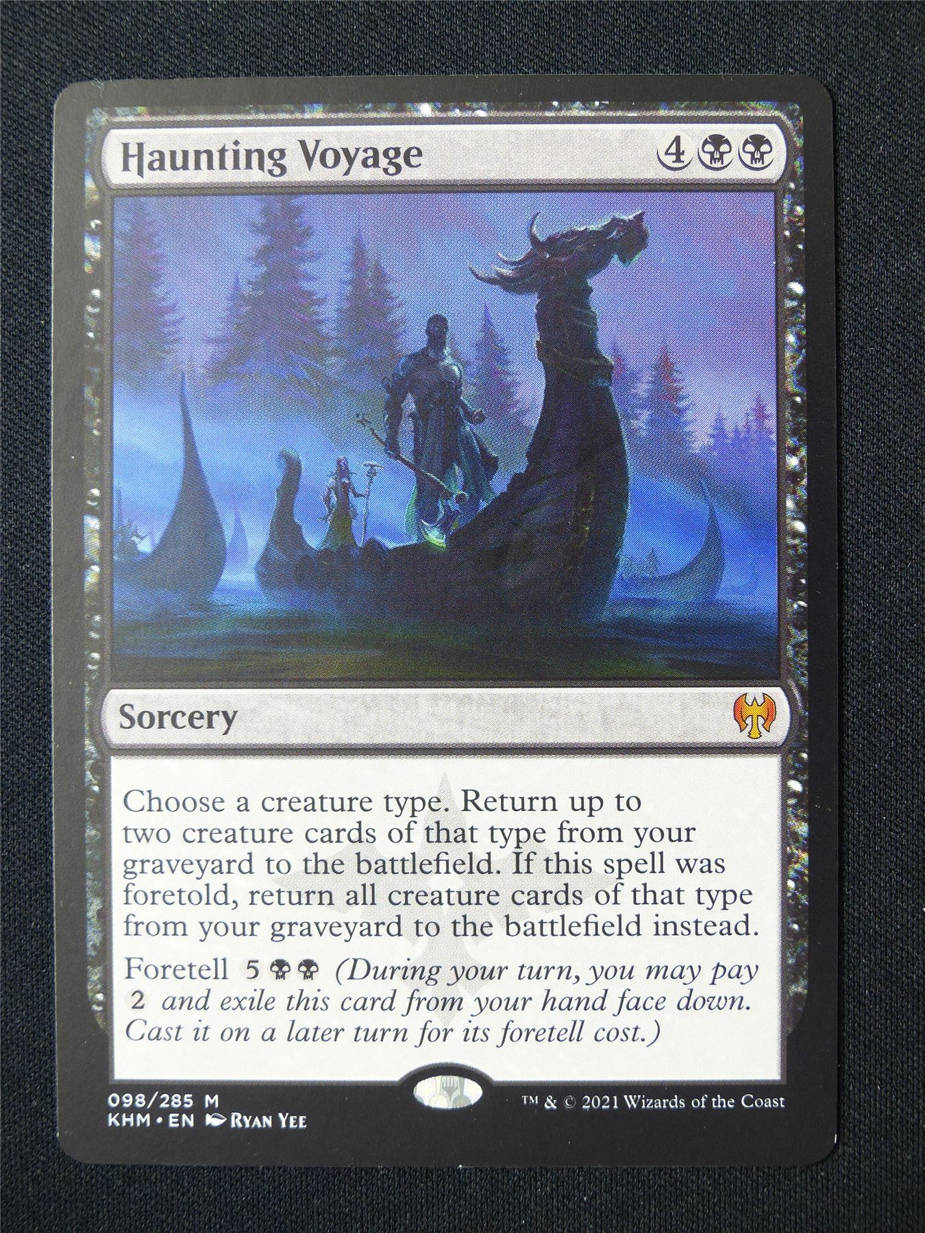 Haunting Voyage played - KHM - Mtg Card #799