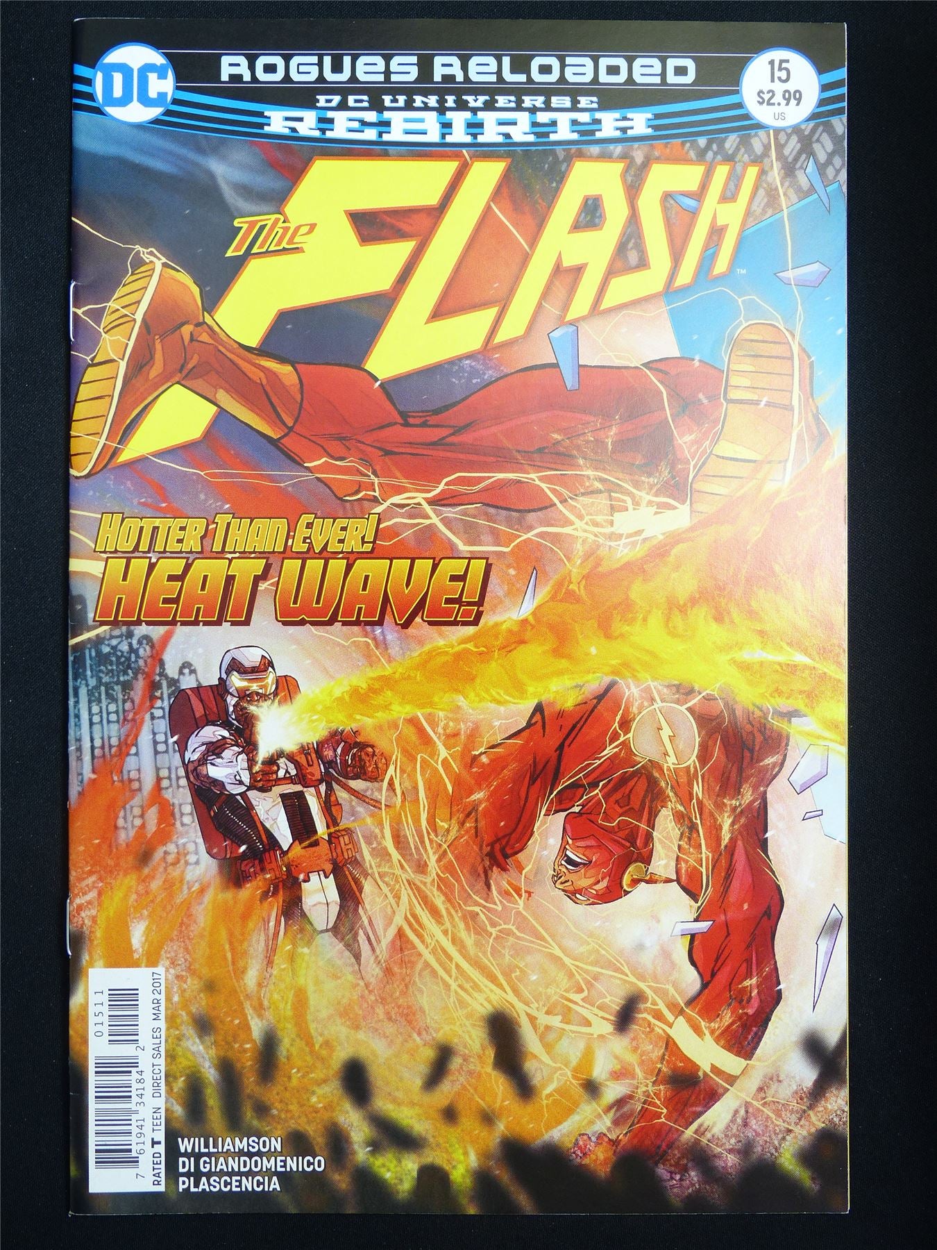 The FLASH #15 Rebirth - DC Comic #2B3