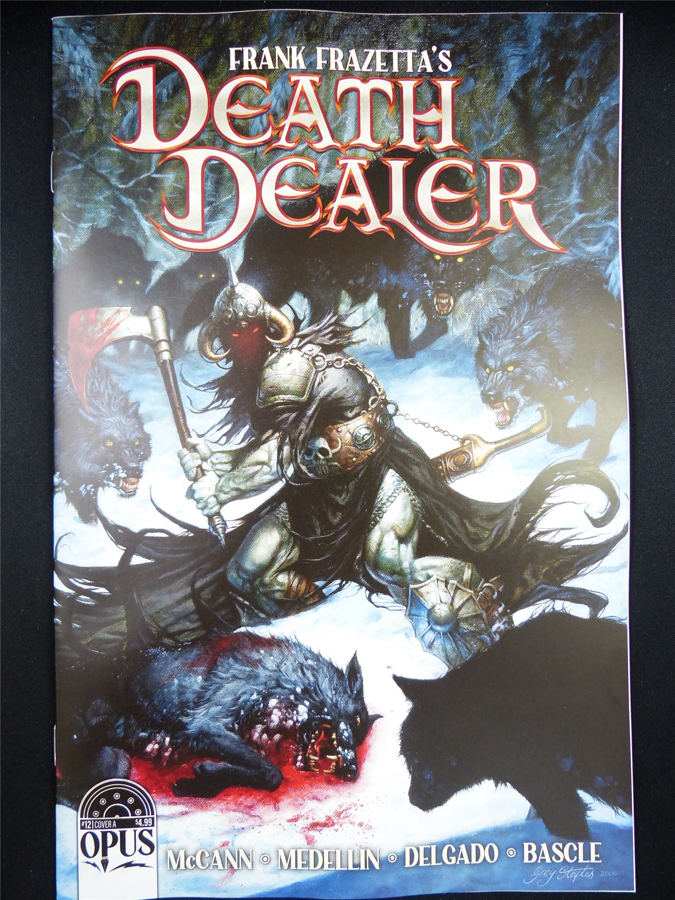 Frank Frazetta's DEATH Dealer #12 Cvr A - May 2023 Opus Comic #2O0