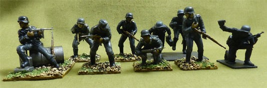 German Assault Troop painted 1/35 scale - WW2 Model #176