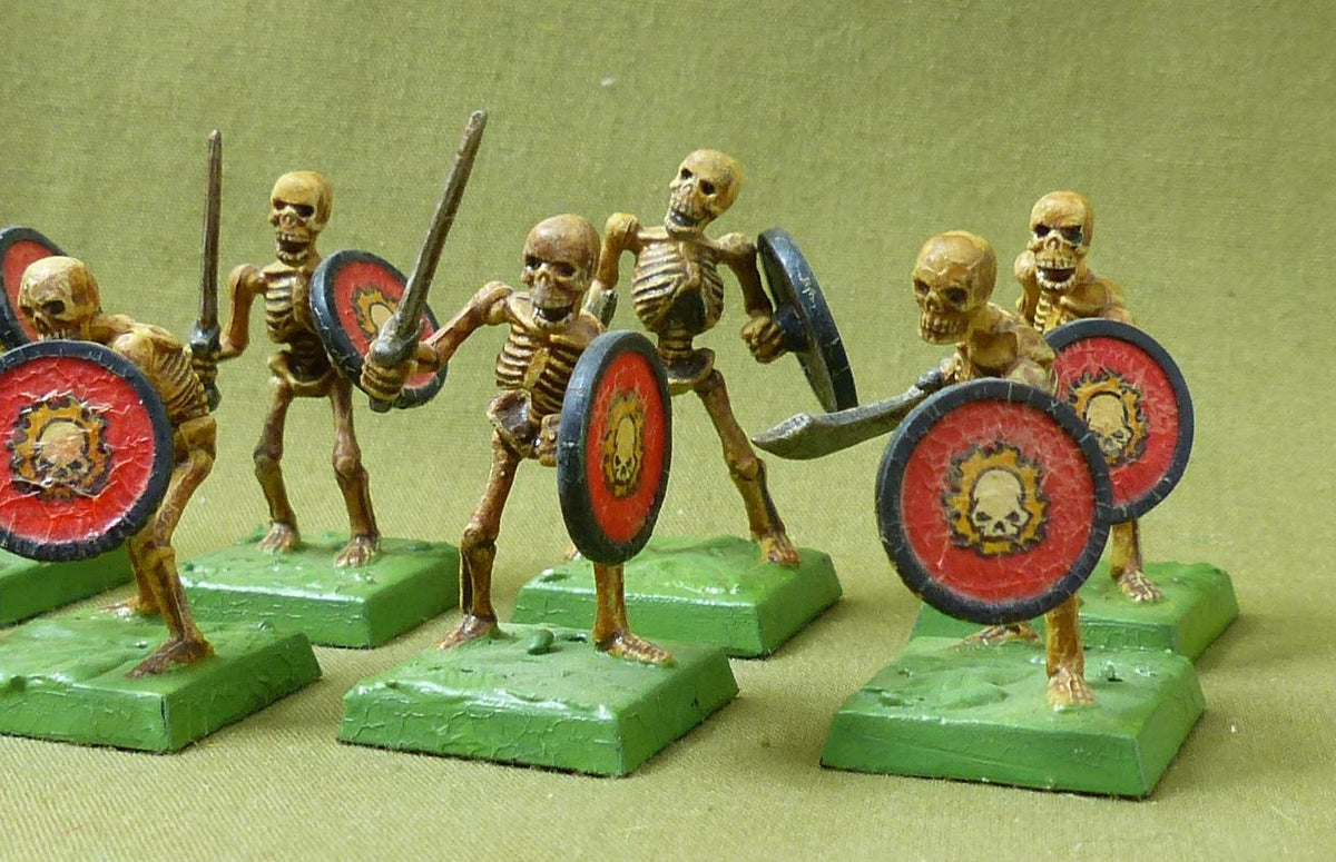 Classic Skeletons painted - Undead - Warhamer Fantasy #4VV