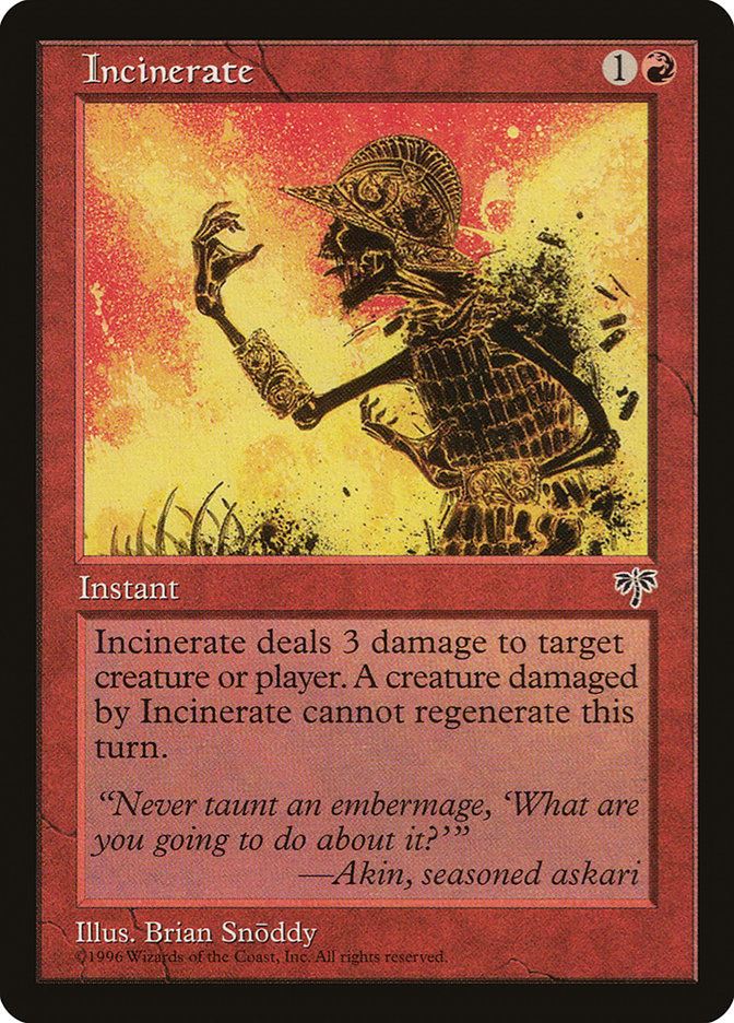 Incinerate - Mirage mir