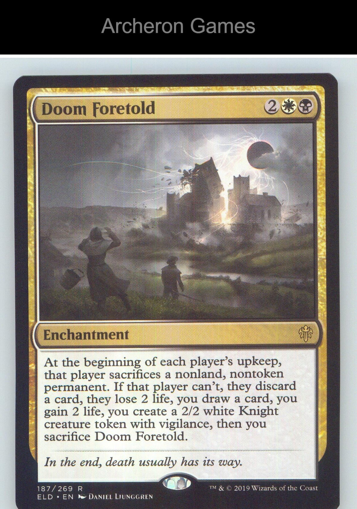 Doom Foretold ELD 187 R MTG Card NM/EX+