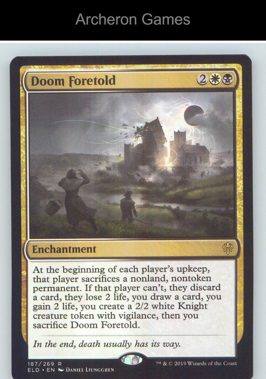 Doom Foretold ELD 187 R MTG Card NM/EX+