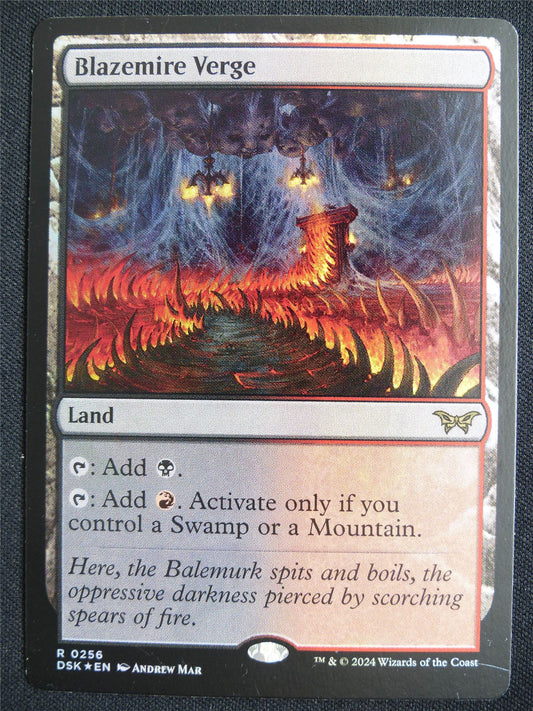 Blazemire Vegre Foil - DSK - Mtg Card #3DQ