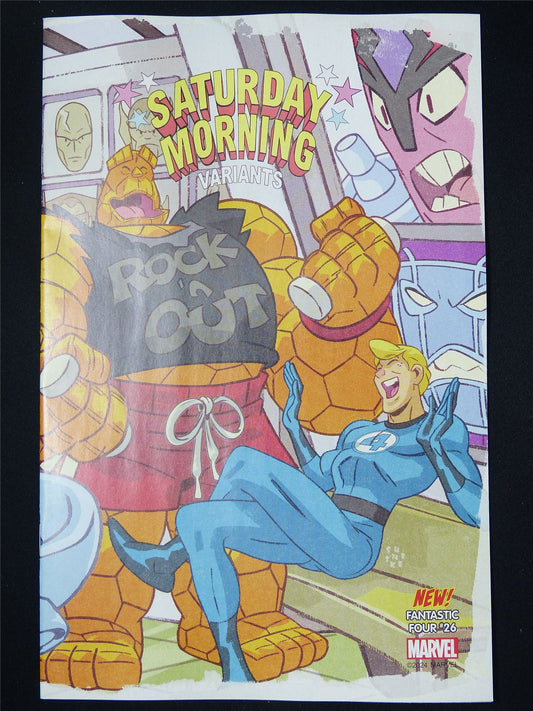 FANTASTIC Four #26 Saturday Morning Variant - B&B Dec 2024 Marvel Comic #2I5