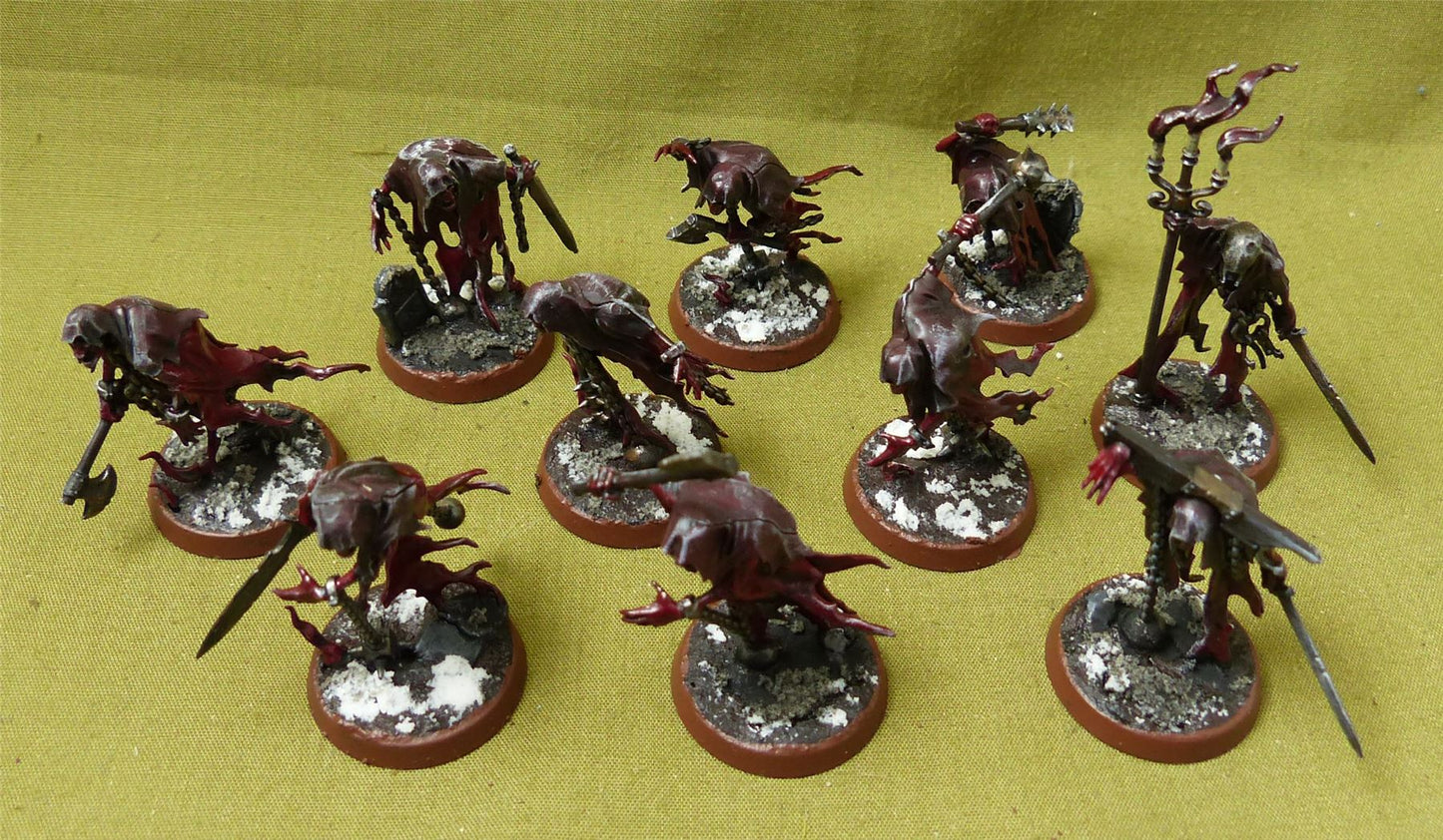 Chainrasp Hordes painted - Nighthaunts - Warhammer AoS #X2