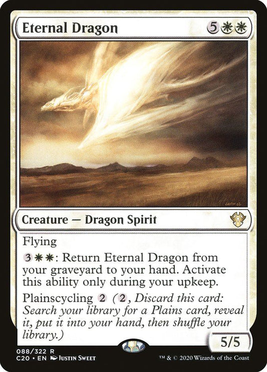 Mtg: C20 : Eternal Dragon -  - NM