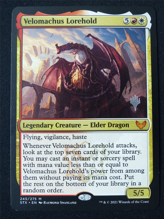 Velomachus Lorehold Promo stamped - STX - Mtg Card #1XW