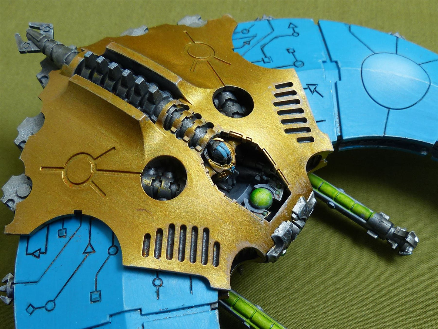 Night Scythe painted - Necrons - Warhammer 40K #2CW