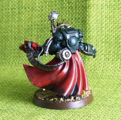 Space Marines - Captain in Gravis Armour - Painted - Warhammer AoS 40k #HU