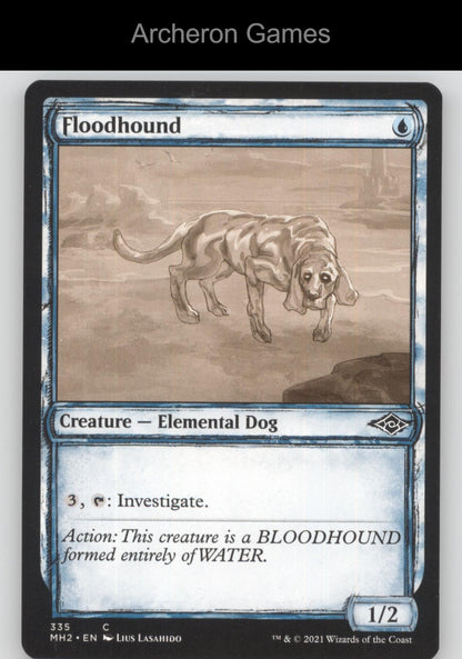 Floodhound (Showcase) 335 C MTG Card Modern Horizons 2