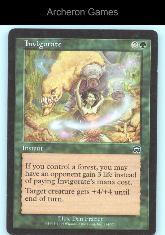 Invigorate 254 C MTG Card Mercadian Masques