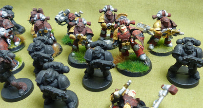 Space Marine Squad set of 18 - Space Marines - Warhammer 40K #3JL