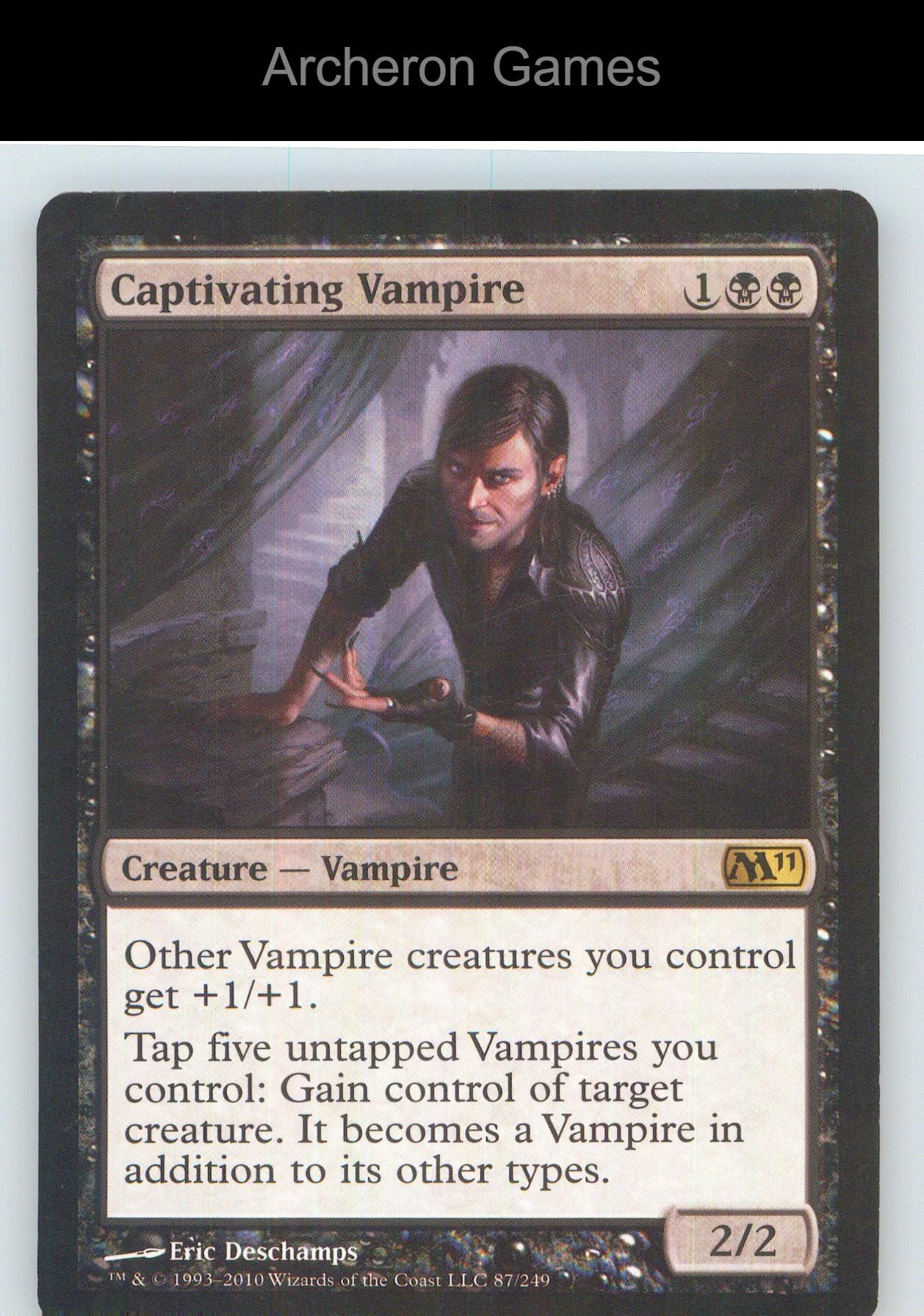 Captivating Vampire M11 87 R MTG Card NM/EX+