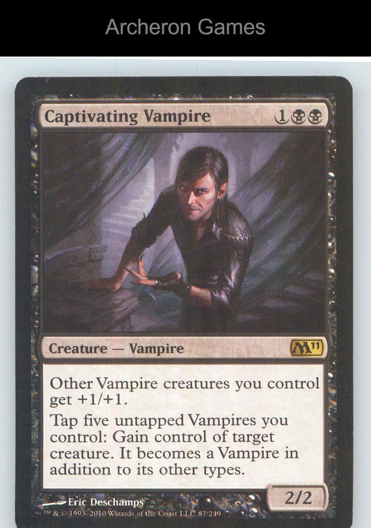Captivating Vampire M11 87 R MTG Card NM/EX+