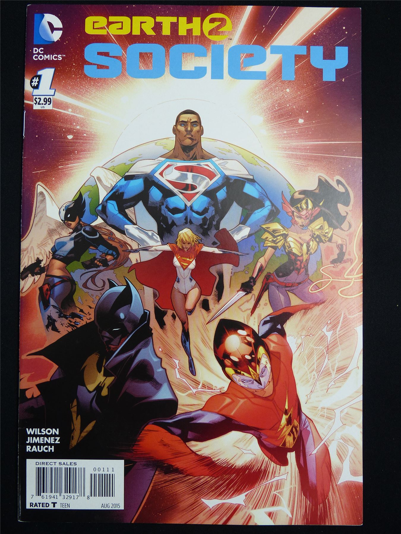 EARTH 2: Society #1 Cvr A - DC Comic #3TU