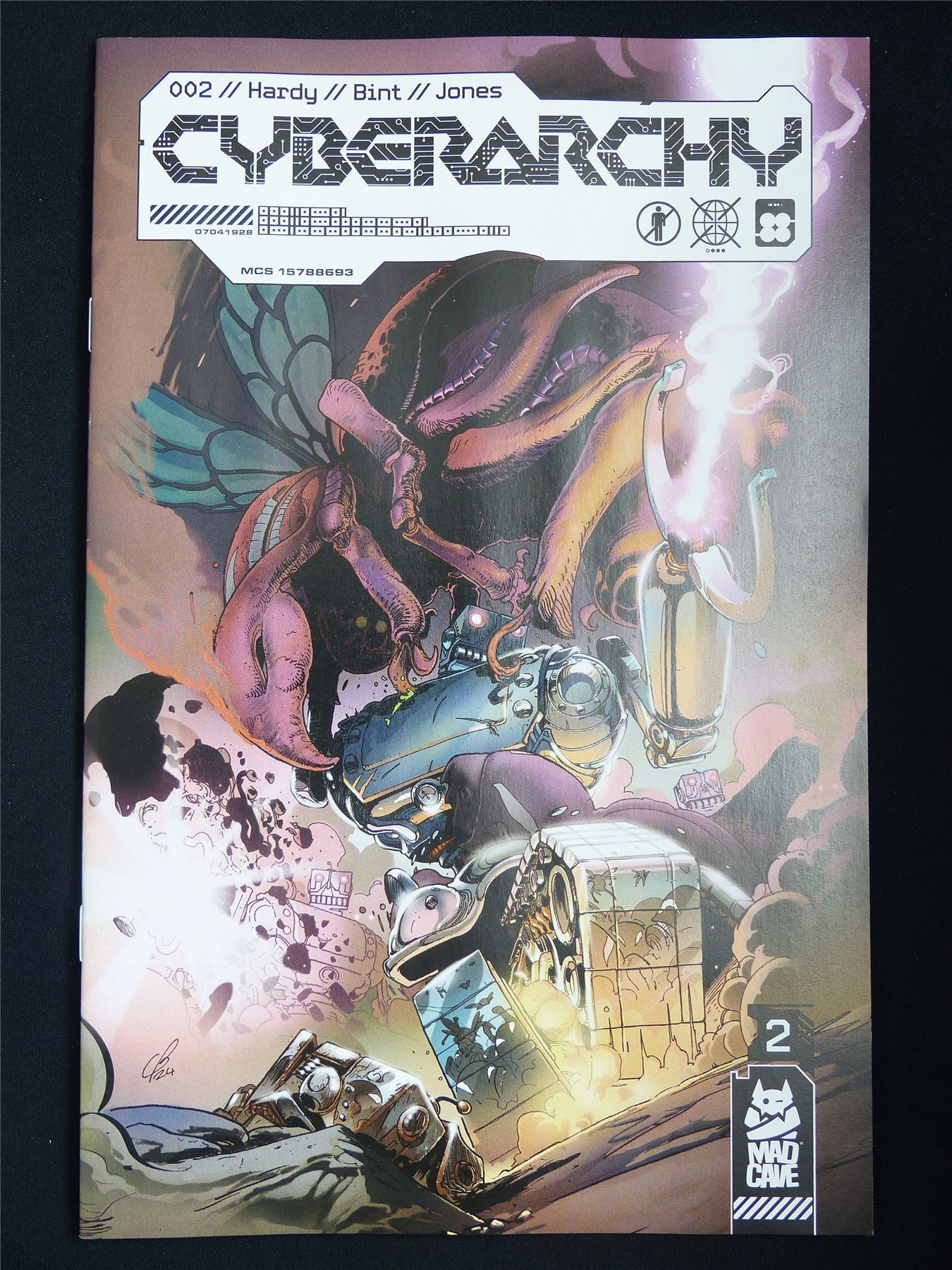 CYBERARCHY #2 - Jan 2026 Mad Cave Comic #ZT
