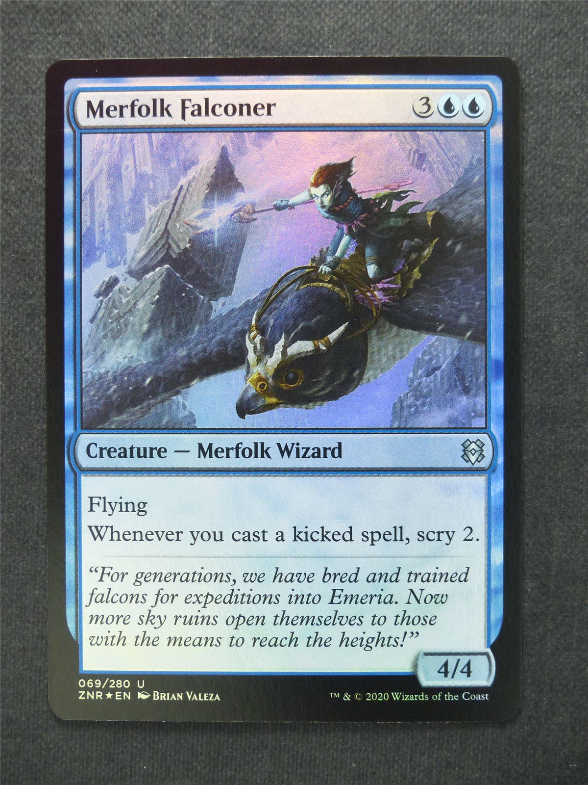 Merfolk Falconer Foil - Mtg Magic Cards #LH