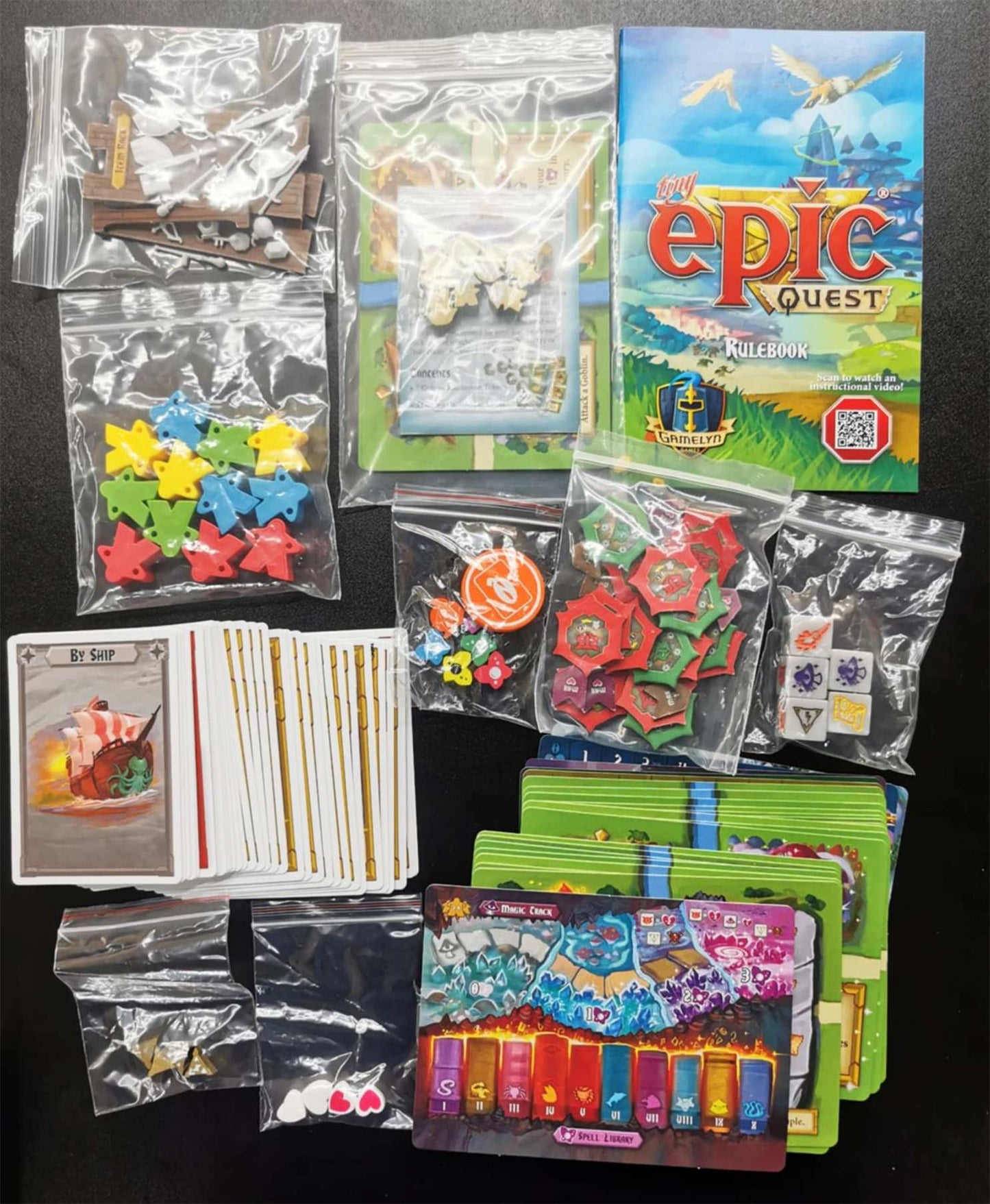 tiny Epic Quest by Scott Almes - Board Game #1Y9