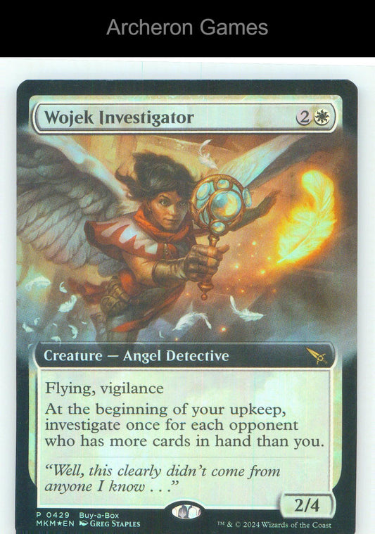 Wojek Investigator 429 P MTG Card NM/EX+ Foil