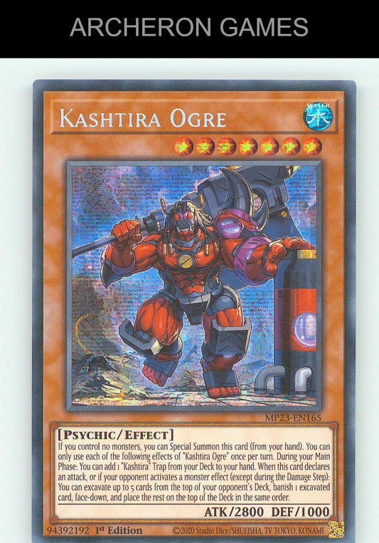 Kashtira Ogre SEC YUGIOH Card