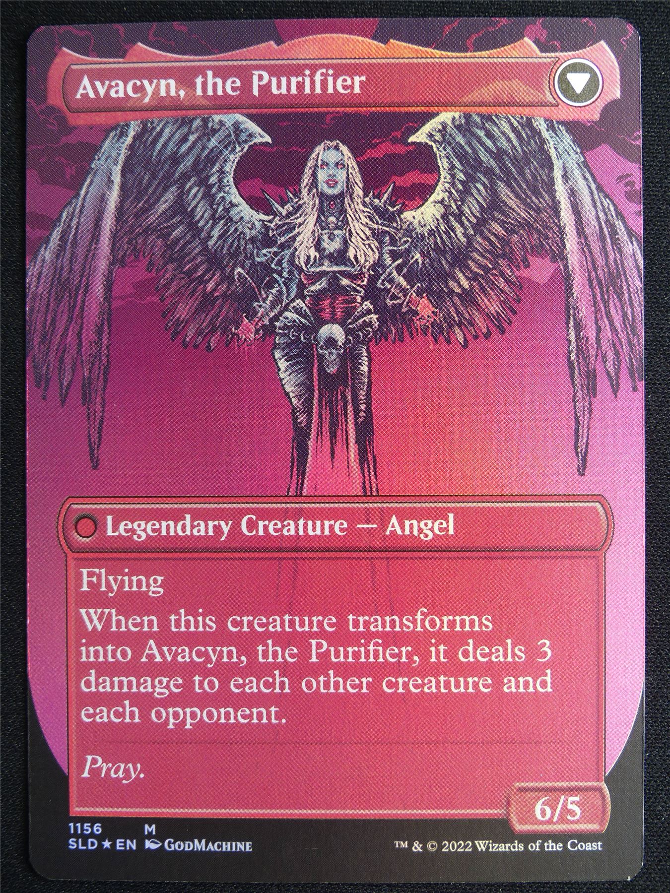 Archangel Avacyn Borderless Foil Cute to Brute - SLD - Mtg Card #4LY