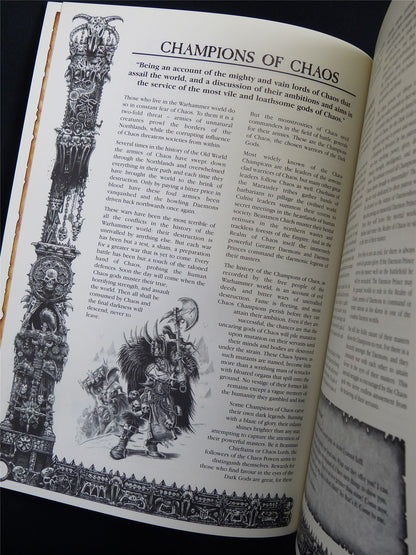 Warhammer: Champions of Chaos Softback 1998 - Warhammer Old World #1GX