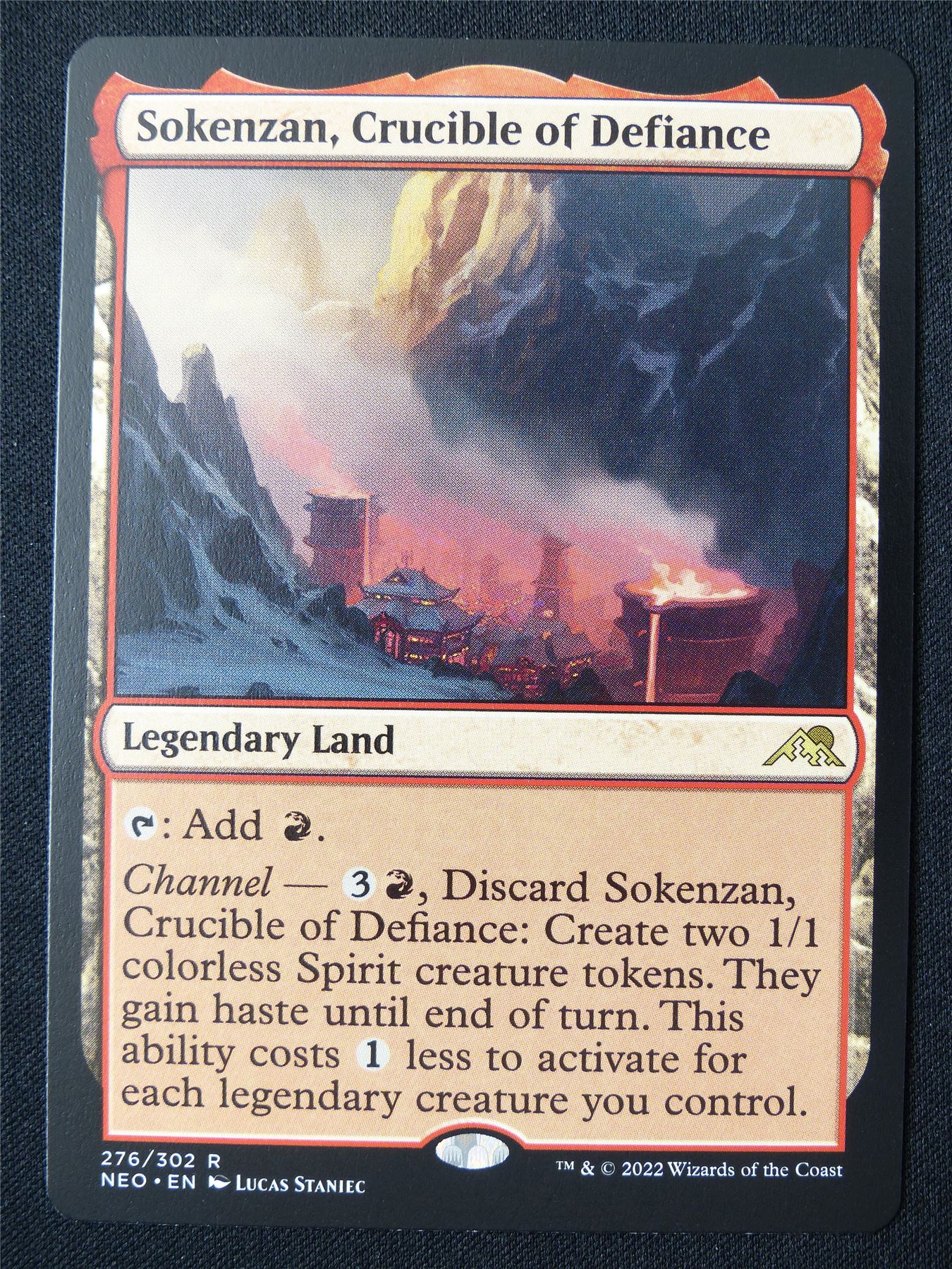 Sokenzan Crucible of Defiance - NEO - Mtg Card #1Q6