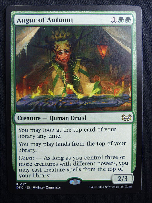 Augur of Autumn - DSC - Mtg Card #3FU