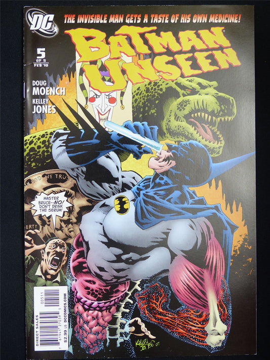 BATMAN Unseen #5 - DC Comic #1RG