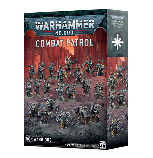 Combat Patrol: Iron Warriors - Chao Space Marines - Warhammer 40K - Available from 18/04/2026