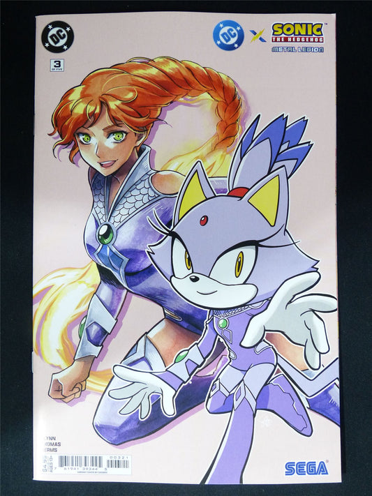 DC x SONIC The Hedgehog: Metal Legion #3 Cvr B - Sep 2026 DC Comic #1TS