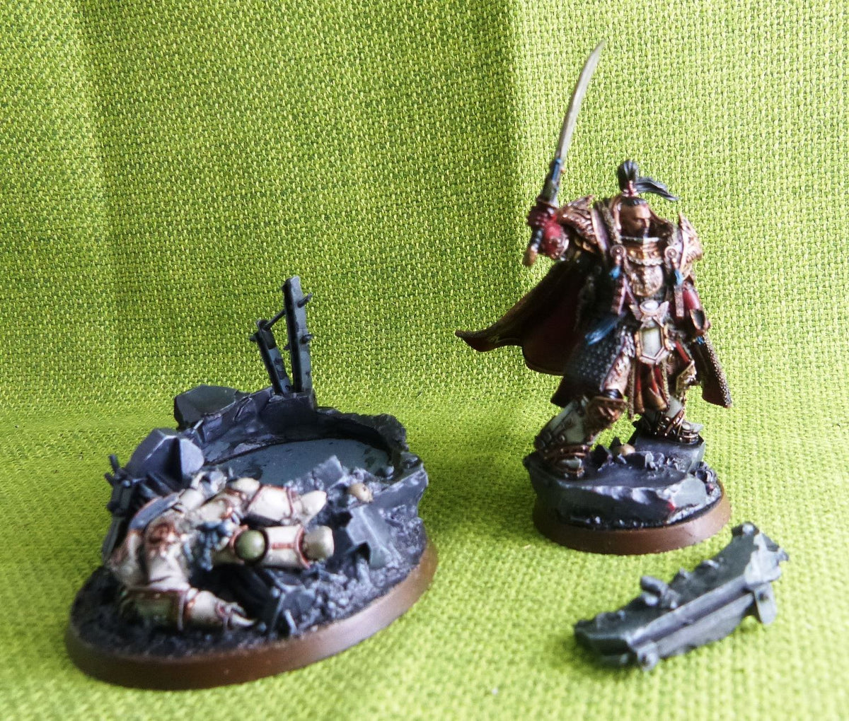 Forge World -Jaghatai Khan, Primarch of The White Scars Legion Painted - Warhammer AoS 40k #IF