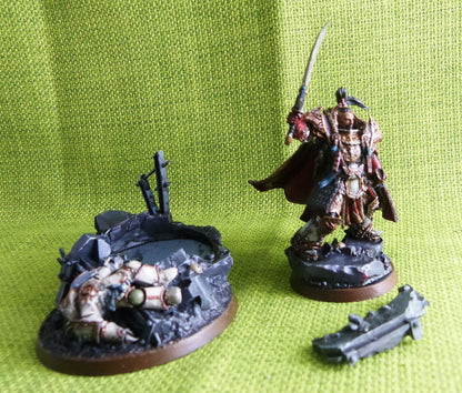 Forge World -Jaghatai Khan, Primarch of The White Scars Legion Painted - Warhammer AoS 40k #IF