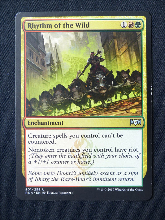 Rhythm of the Wild - RNA - Mtg Card #2P