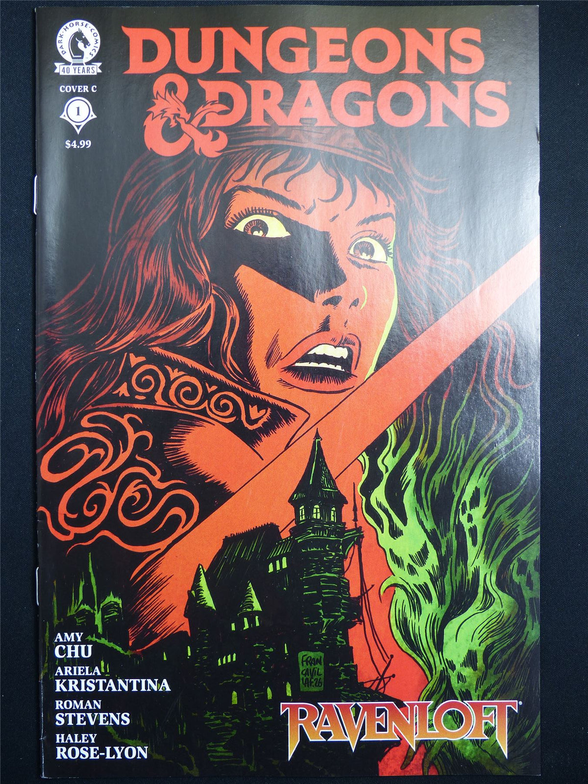 DUNGEONS & Dragons: Ravenloft #1 Cvr C - Sep 2026 Dark Horse Comic #484