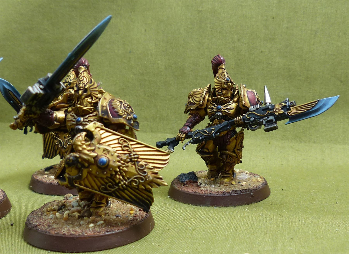 Custodian Guard Squad painted - Adeptus Custodes - Warhammer 40K #1OJ