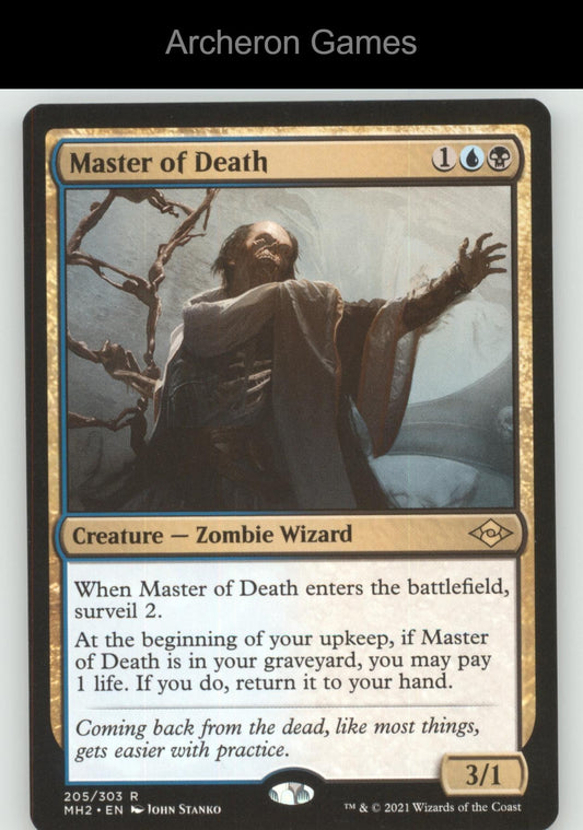 Master of Death 205 R MTG Card Modern Horizons 2