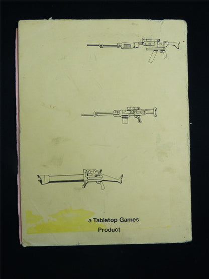 Laserburn Sci-Fi Combat Rules by bryan Ansell - Roleplay Ruleset Booklet #2WH