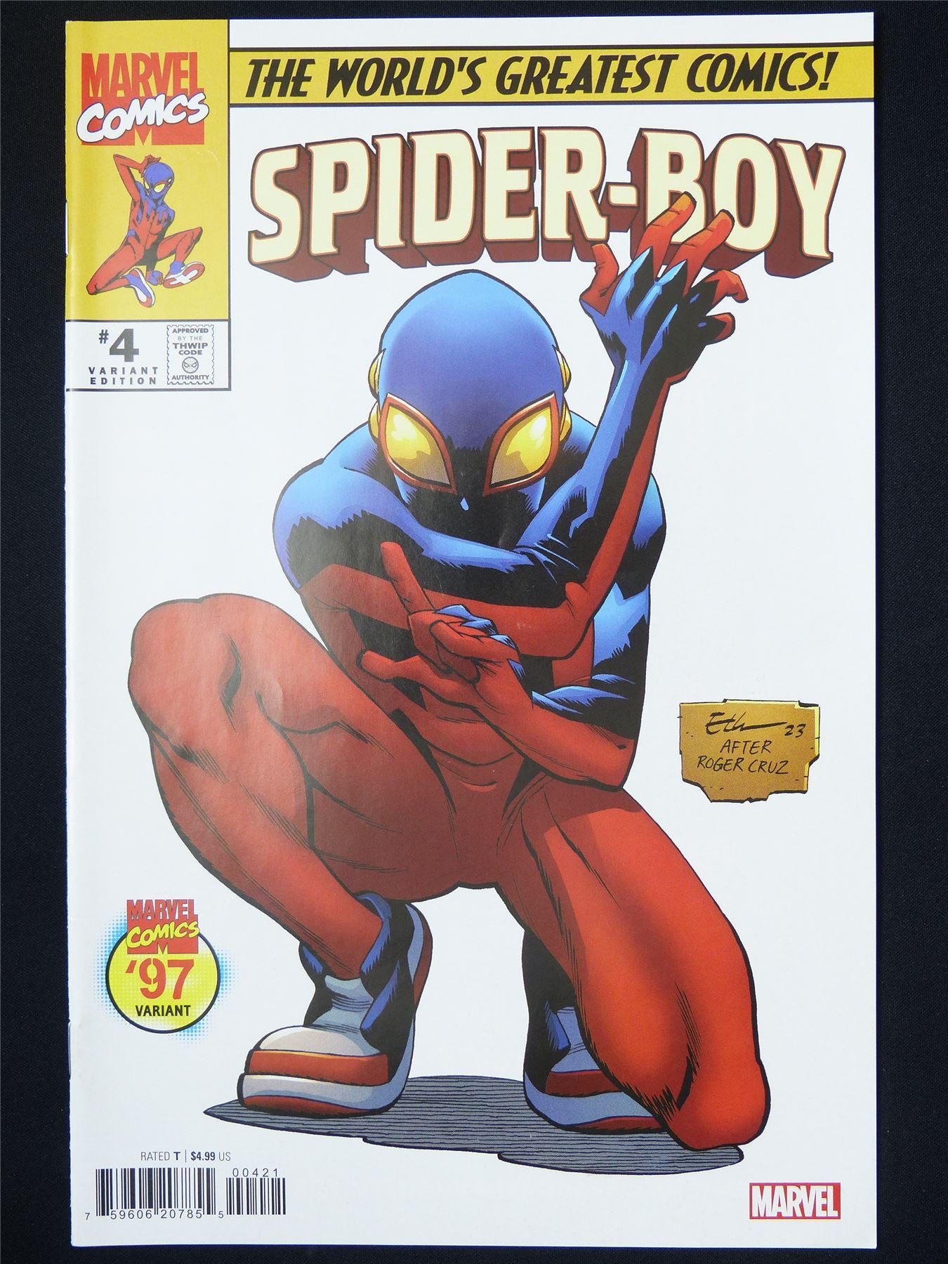 SPIDER-BOY #4 Variant - B&B Marvel Comic #8K1