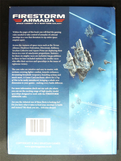 Firestorm Armada - Miniatures Rulebook Hardback #1WP