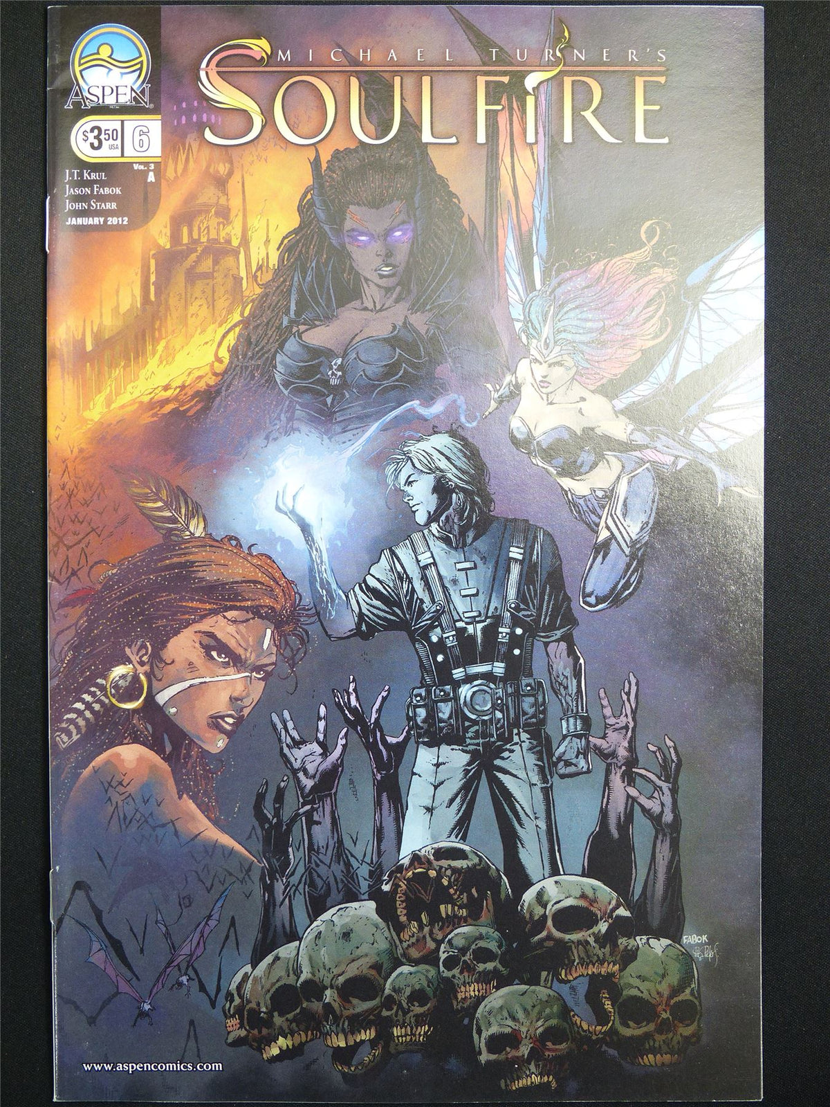 SOULFIRE #6 Cvr A - Aspen Comic #4HR