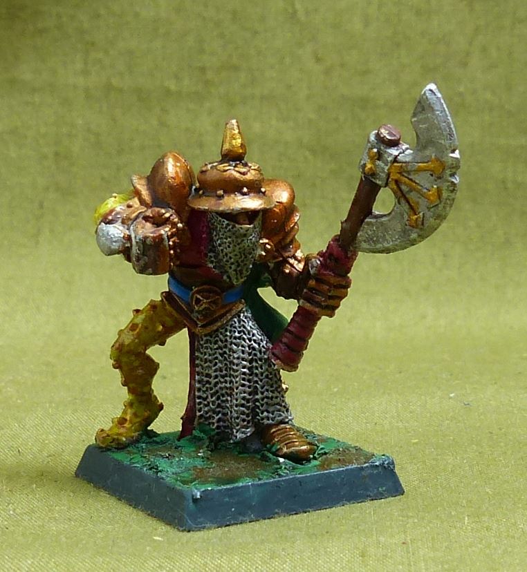 Classic Metal Chaos Warrior - Warhammer Quest #6XF