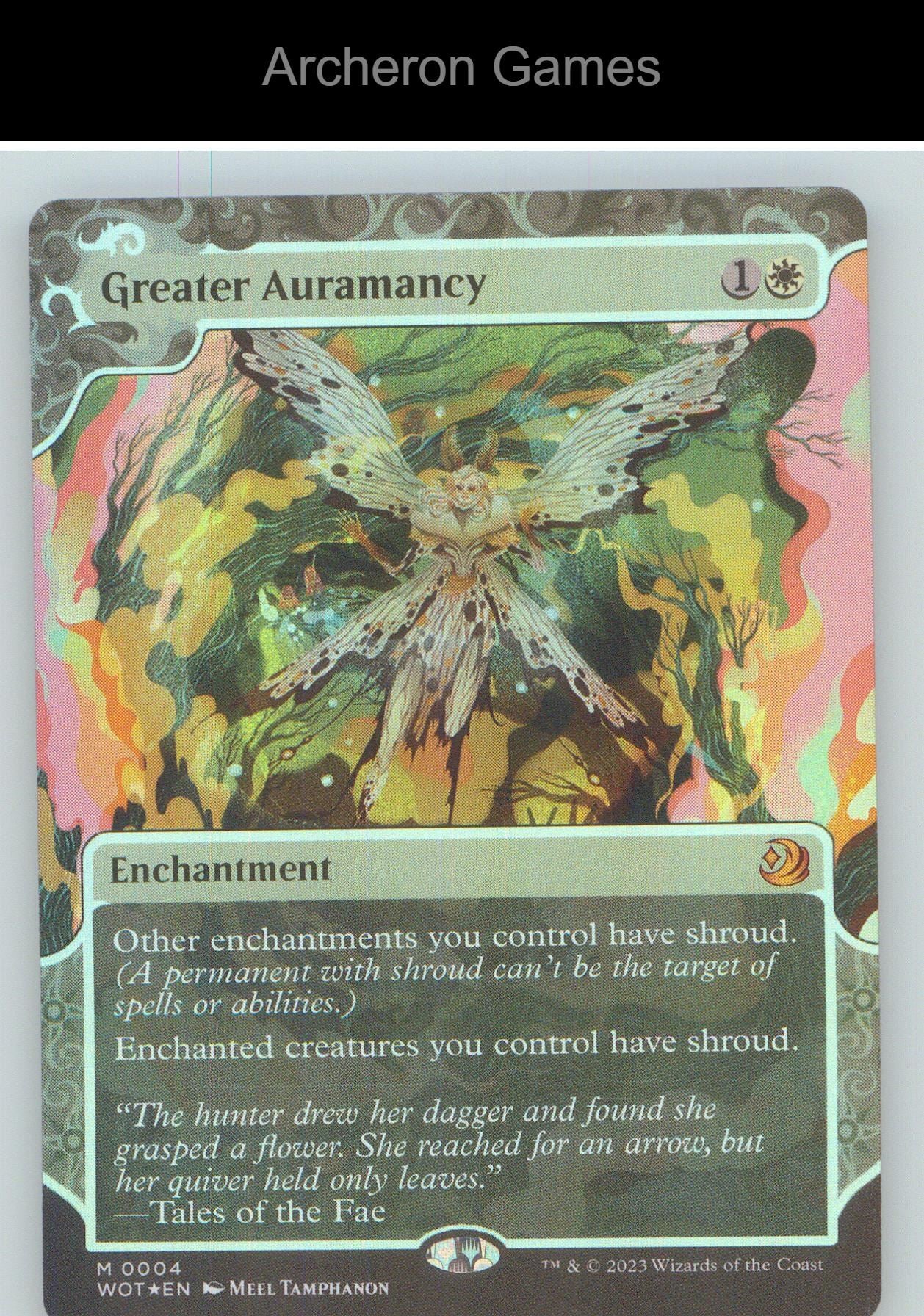 Greater Auramancy WOT 4 Mythic MTG Card NM/EX+ Foil