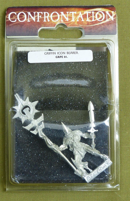 Confrontation: Griffin Icon Bearer Blister - Rackham Metal Minis OOP #25P
