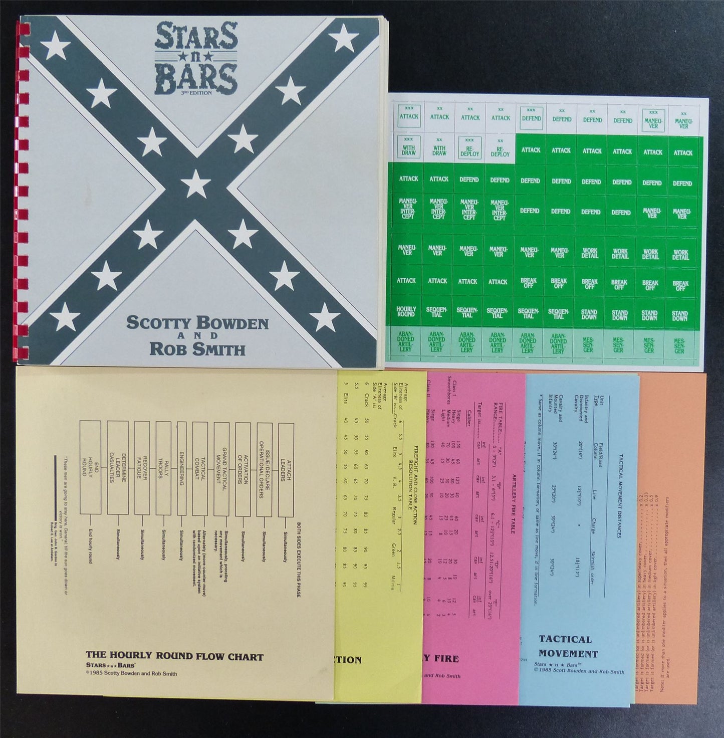 Stars n Bars 3rd Edition Civil War Game - Empire Games #27D
